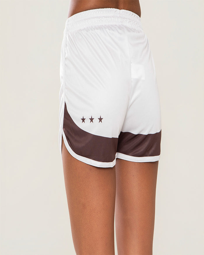 Calção Feminino  Athleta SS25 Comfort 2.0 - Off White