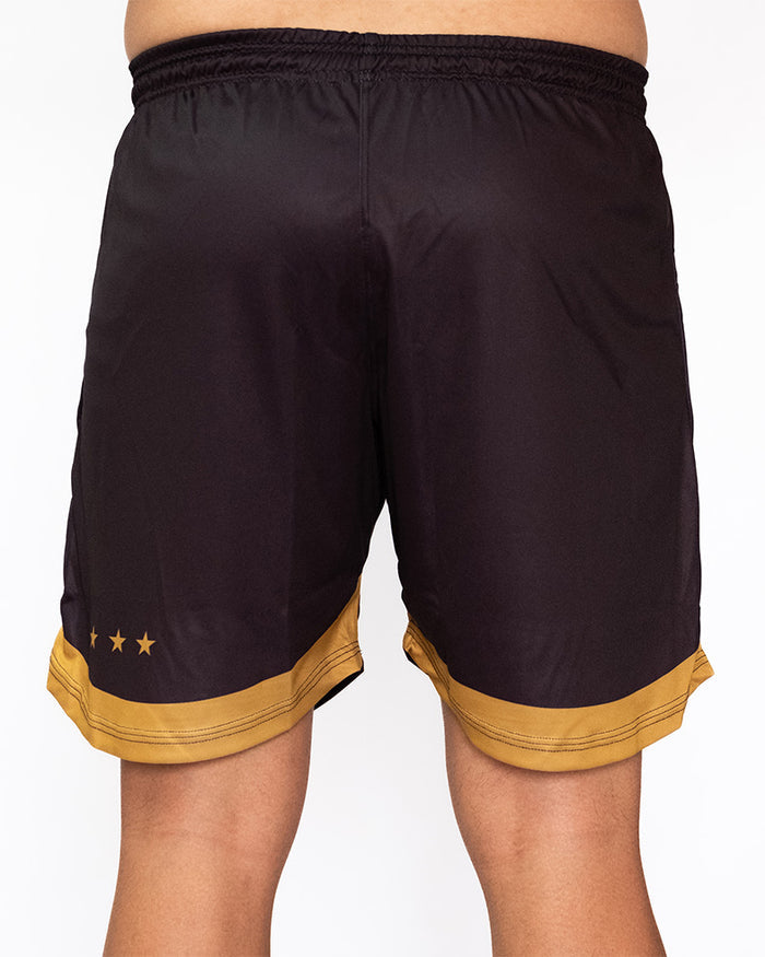 Calção Masculino Athleta SS25 Comfort - Black Gold