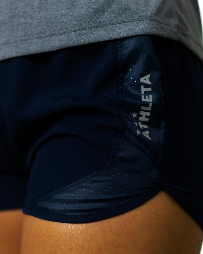Calçãozinho Athleta Soft 23 Micro Fibra Fem Marinho