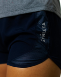 Calçãozinho Athleta Soft 23 Micro Fibra Fem Marinho
