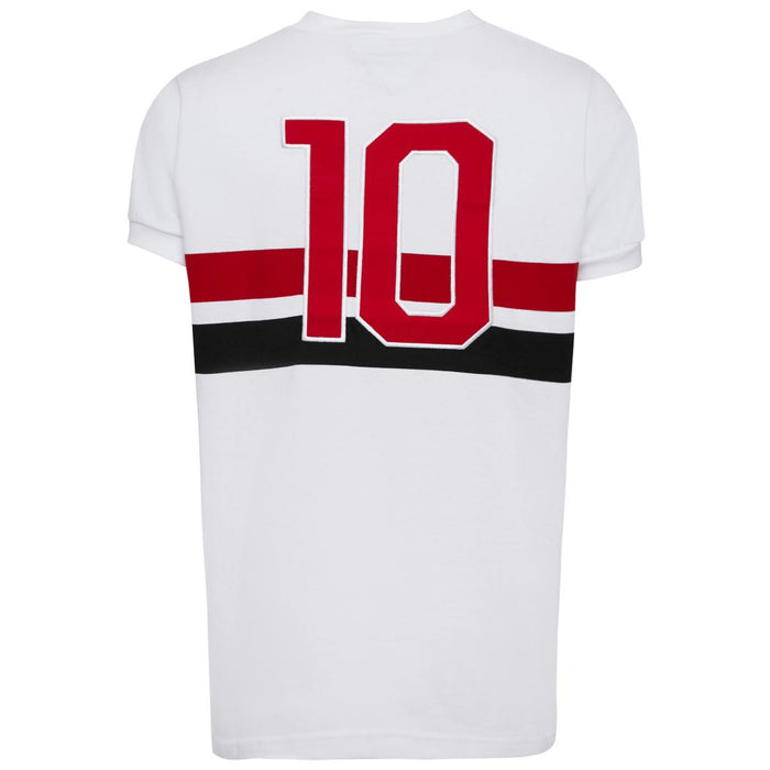 Camisa Athleta Retrô São Paulo 1970 Branca