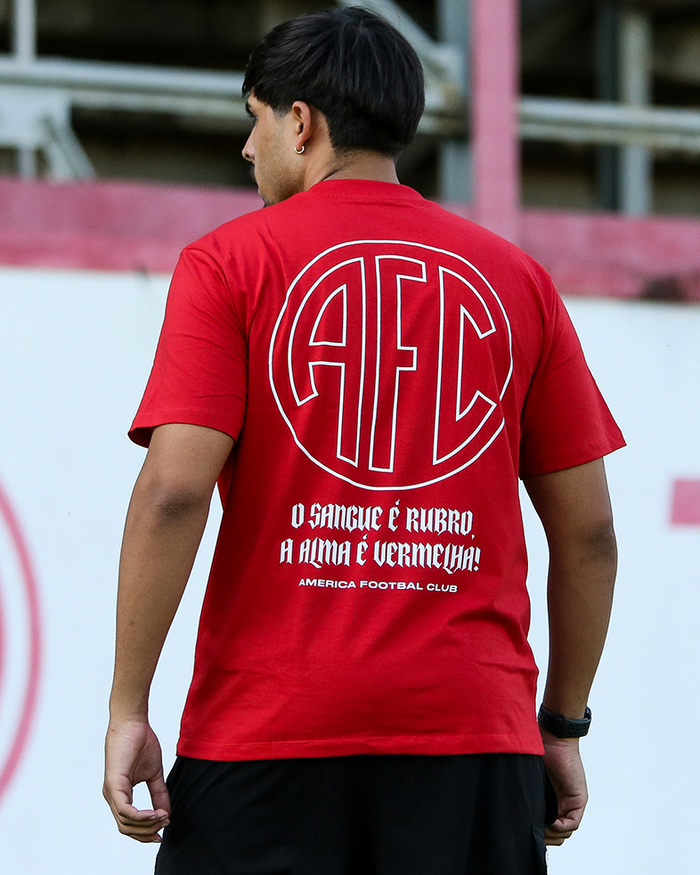 Camisa Casual America Vermelha 2026