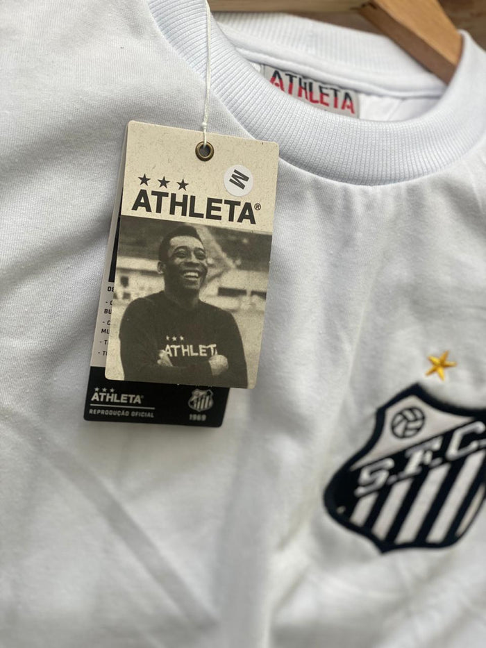 CAMISA SANTOS 1969 - Pele 1.000 Gols