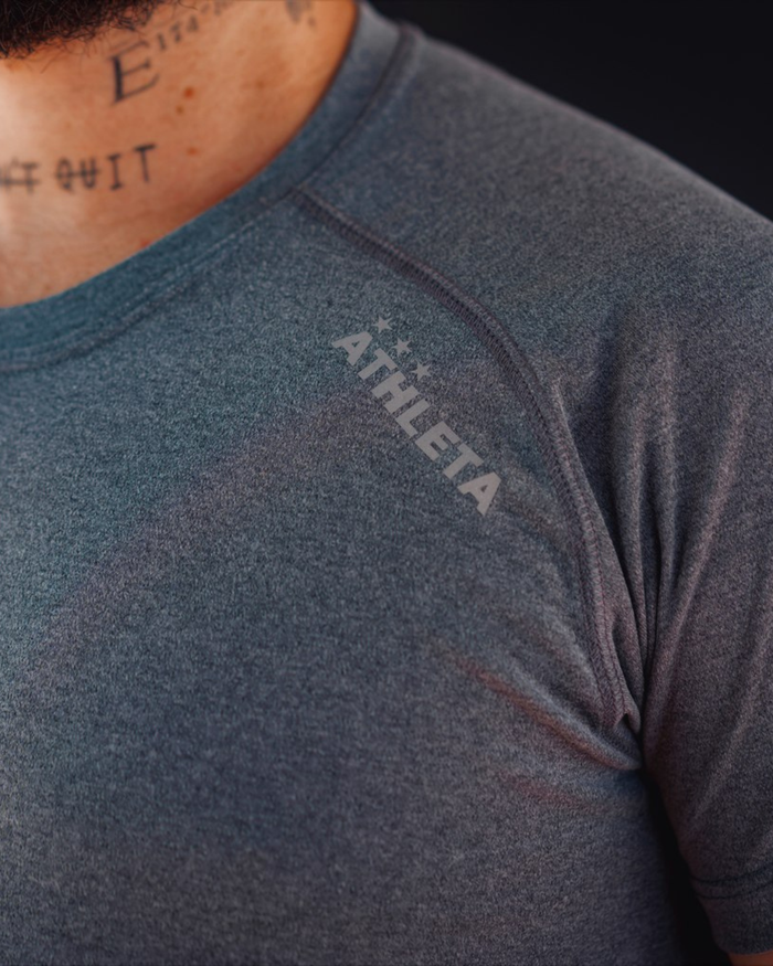 Camiseta Athleta Soft 23 Amini Crepe Masc Mescla