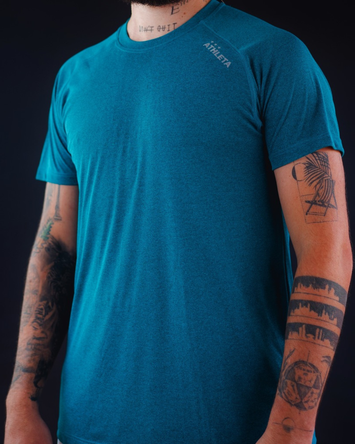 Camiseta Athleta Soft 23 Amini Crepe Masc Verde Claro