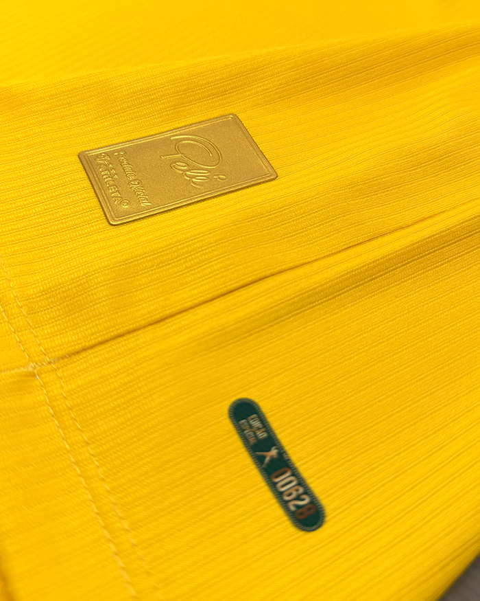 Camiseta Brasil Pelé 10 | Casual Amarela