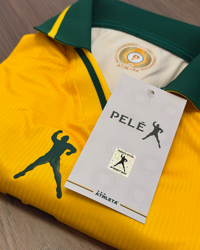 Camiseta Brasil Pelé 10 | Casual Amarela