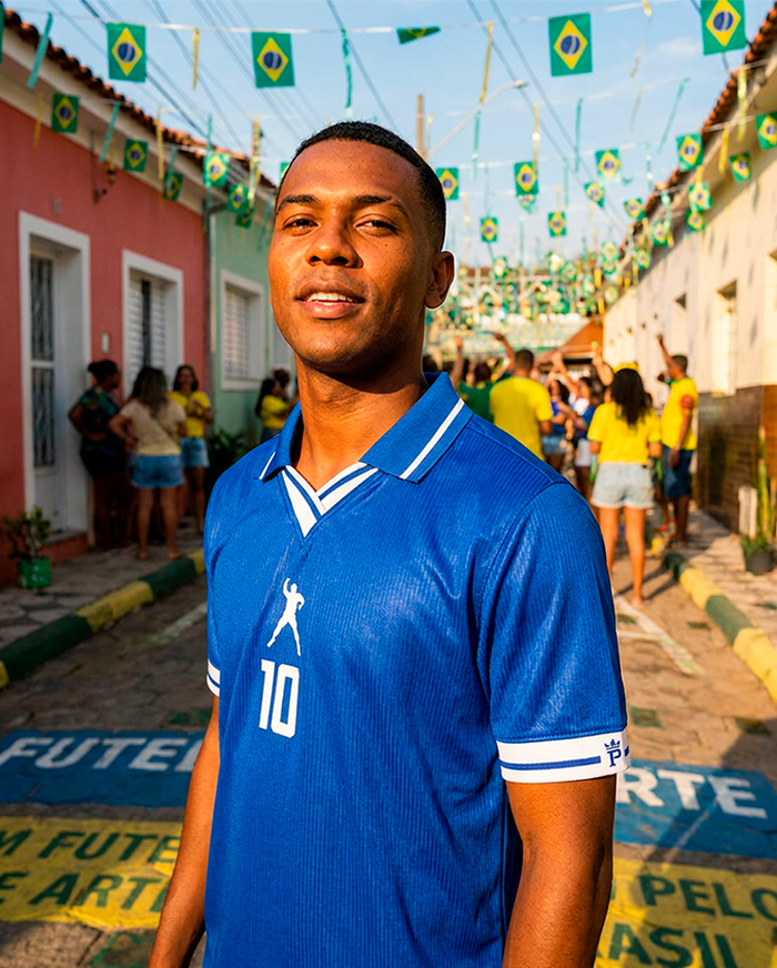 Camiseta Brasil Pelé 10 | Casual Azul