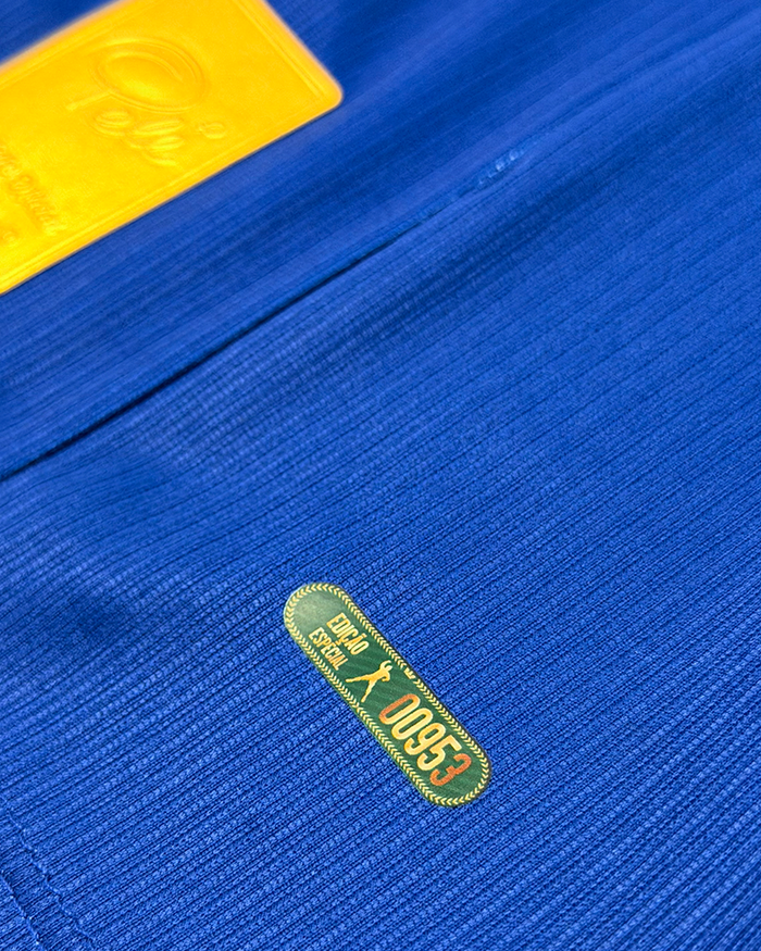 Camiseta Brasil Pelé 10 | Casual Azul