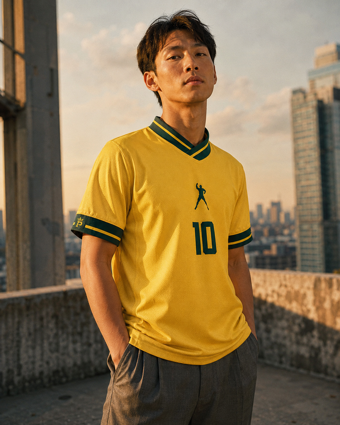 Camiseta Brasil Pelé 10 | Performance Amarela