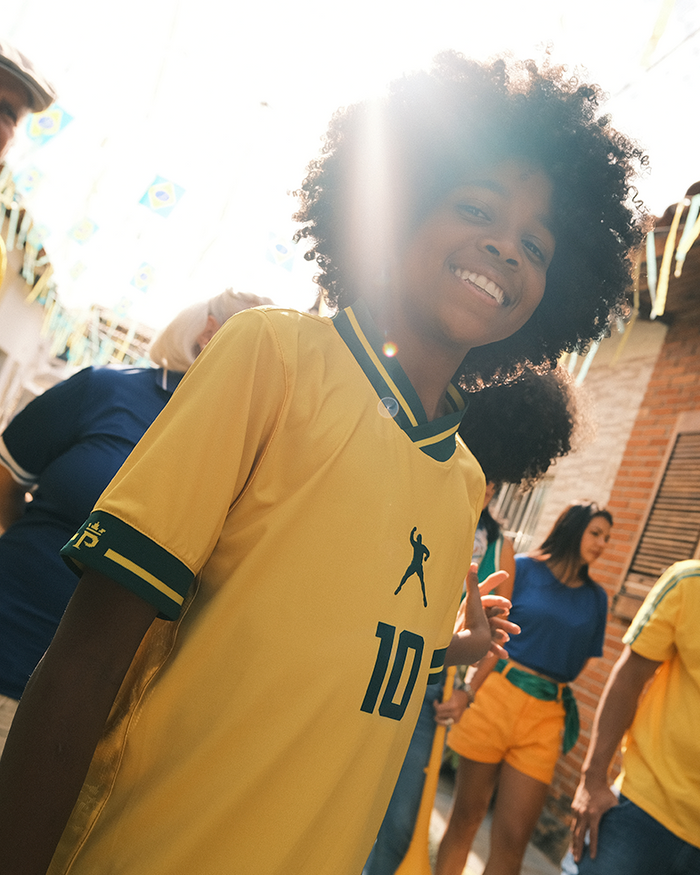 Camiseta Brasil Pelé 10 | Performance Amarela