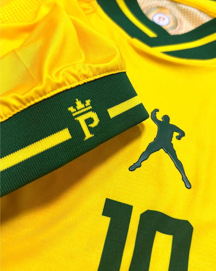Camiseta Brasil Pelé 10 | Performance Amarela