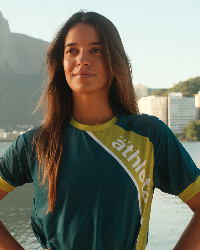 Camiseta Feminina Linha Free 26 - Green