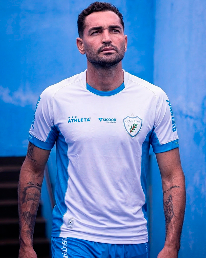 Camiseta Oficial Londrina Jogador - Branco