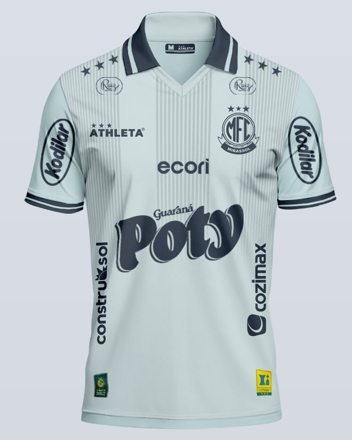 Camiseta Oficial Mirassol 2026 Verde Claro