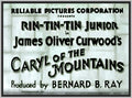 CARYL OF THE MOUNTAINS - FRANCIS X - 1936 - RARE DVD