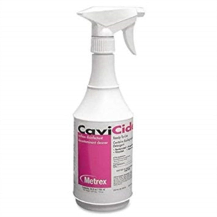 Cavicide disinfectant spray-24 ounce used in funeral service operations, from lynch supply