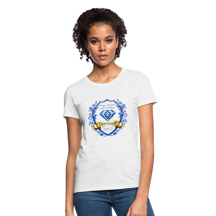 Centennial Logo Shirt - white