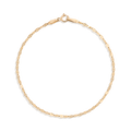 Valentino Chain Bracelet Vermeil 14k Yellow Gold 6in 6.5in 7in 7.5in First