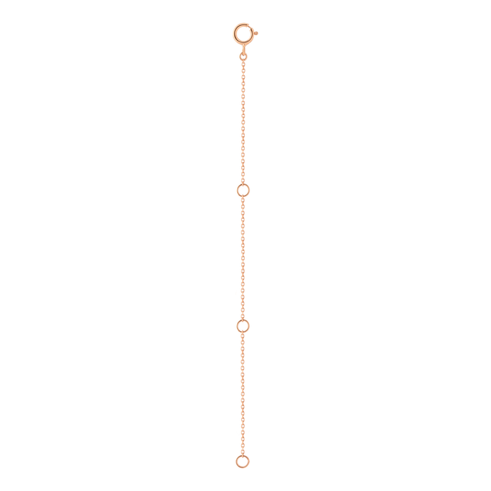 Chain Extender Vermeil 14k 18k Rose Gold 4in First