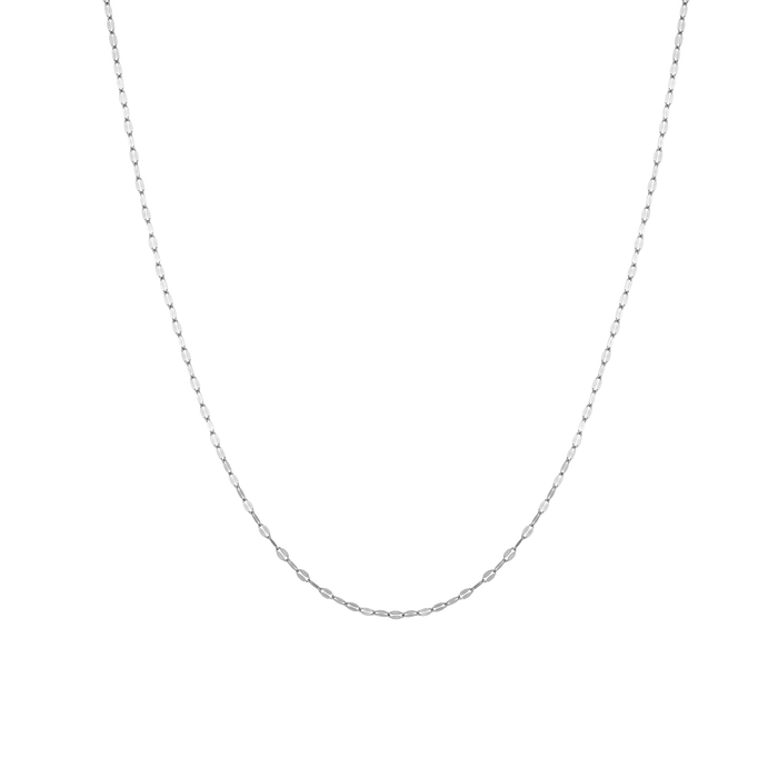 Valentino Chain Necklace Vermeil 14k White Gold 16in 18in 20in 22in First
