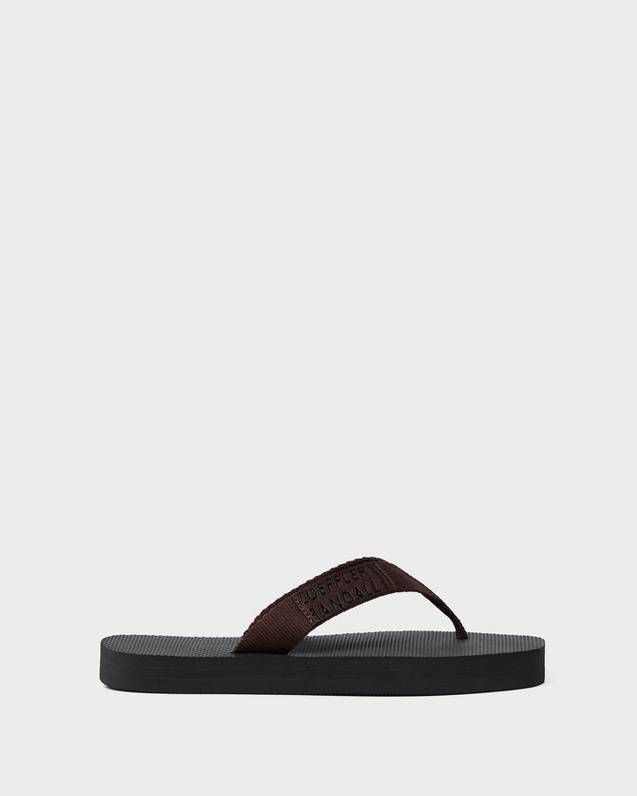 Chase Flip Flop in brown/black.