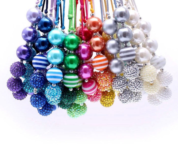 Chunky Bead Half Necklace