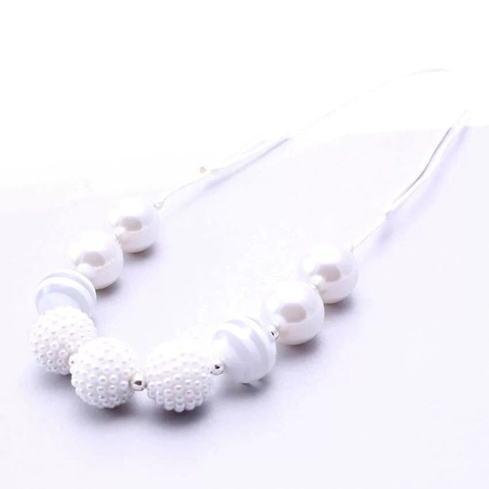 Chunky Bead Half Necklace