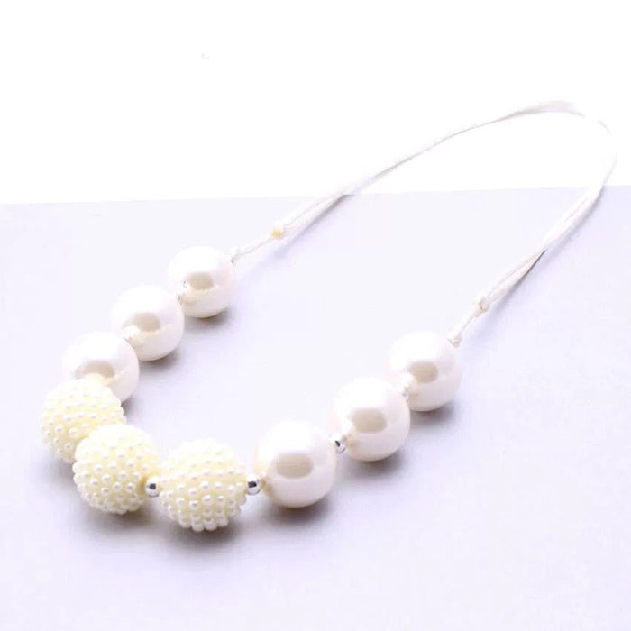 Chunky Bead Half Necklace
