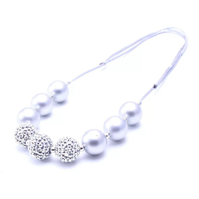 Chunky Bead Half Necklace