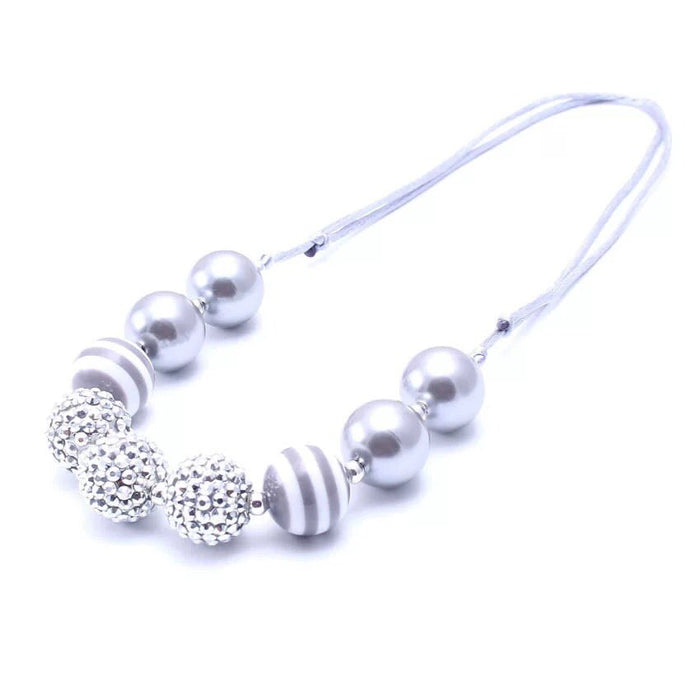 Chunky Bead Half Necklace