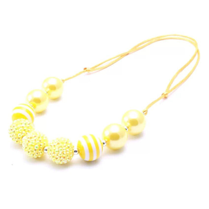 Chunky Bead Half Necklace