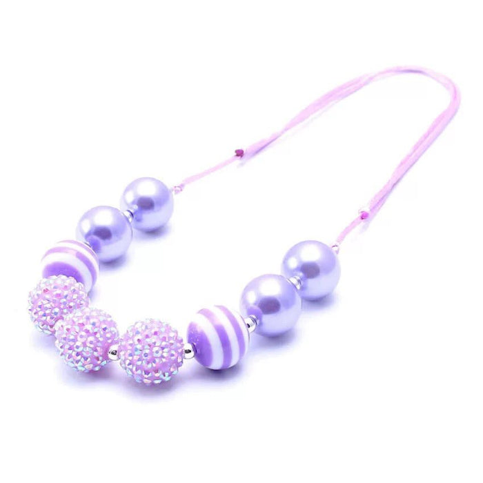 Chunky Bead Half Necklace