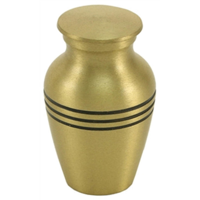Classic bronze cremation keepsake urn cremation supplies and equipment product