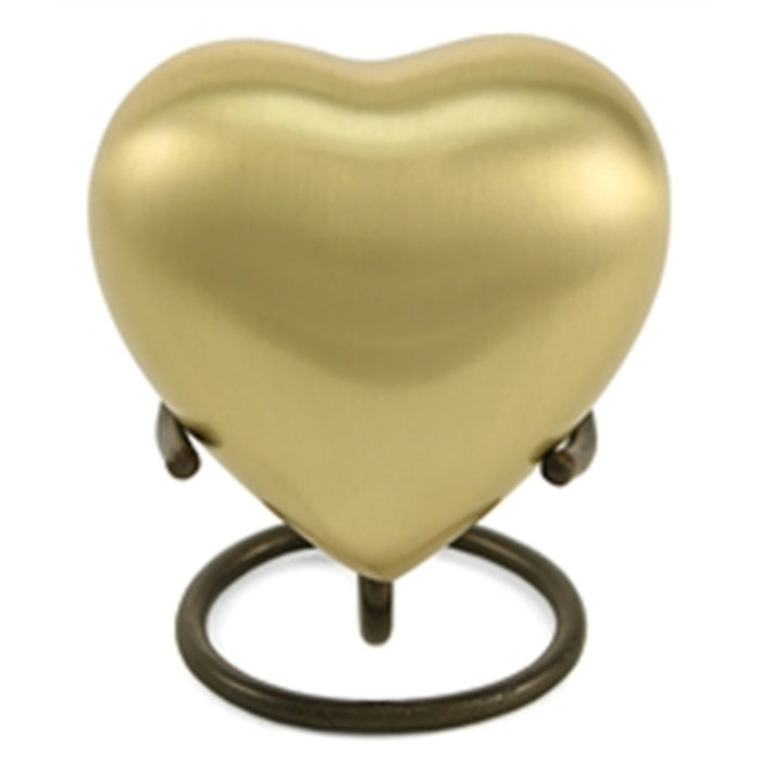 Classic pewter cremation keepsake heart cremation supplies and equipment product