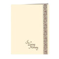 Classic series service folder used in funeral service operations, from lynch supply