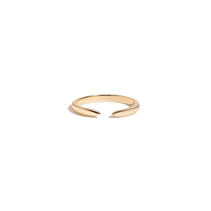 Claw Ring Vermeil 14k 18k Yellow Gold