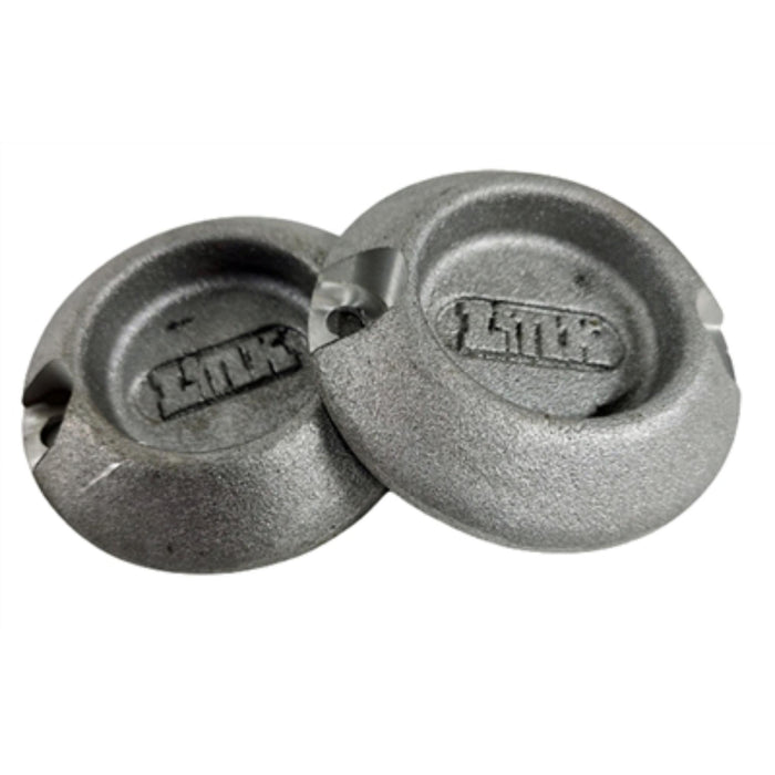 Cot post cups-raised mounting style used in funeral service operations, from lynch supply