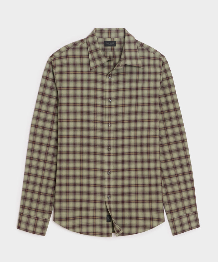 Cotton-Cashmere Sport Shirt