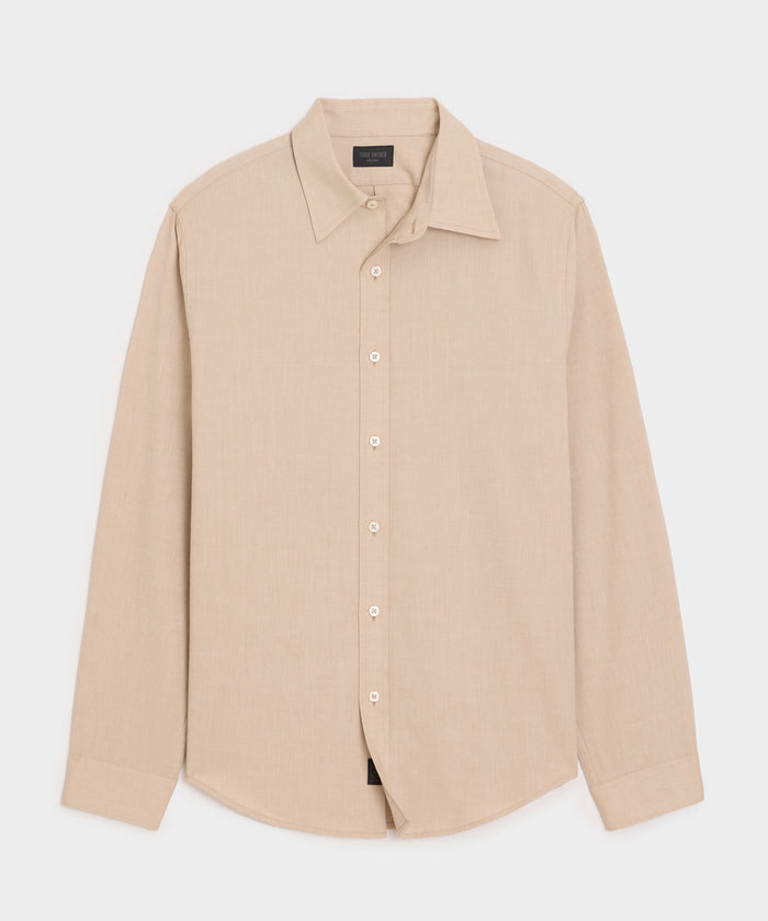 Cotton-Cashmere Sport Shirt