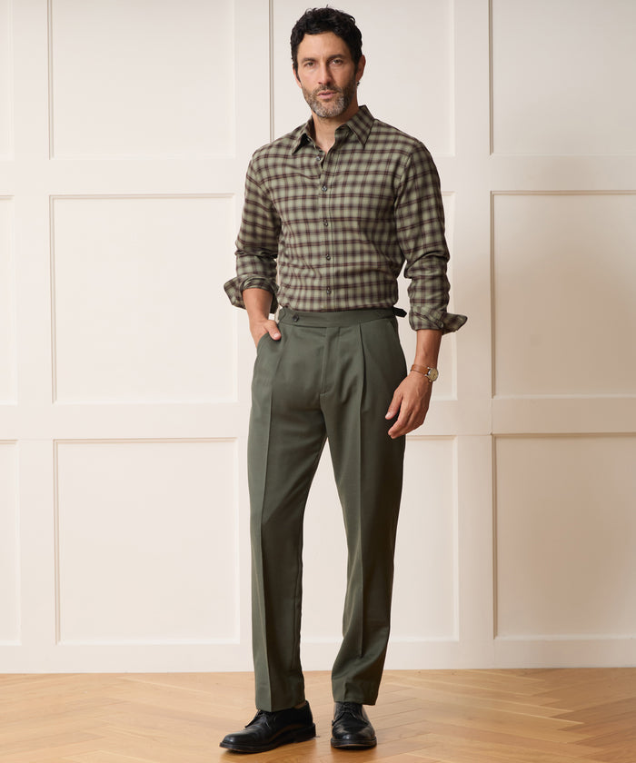Cotton-Cashmere Sport Shirt