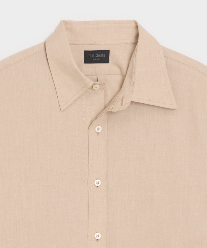 Cotton-Cashmere Sport Shirt