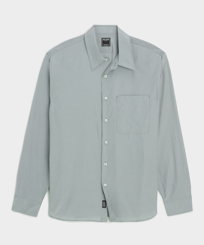 Cotton-Silk Big Shirt