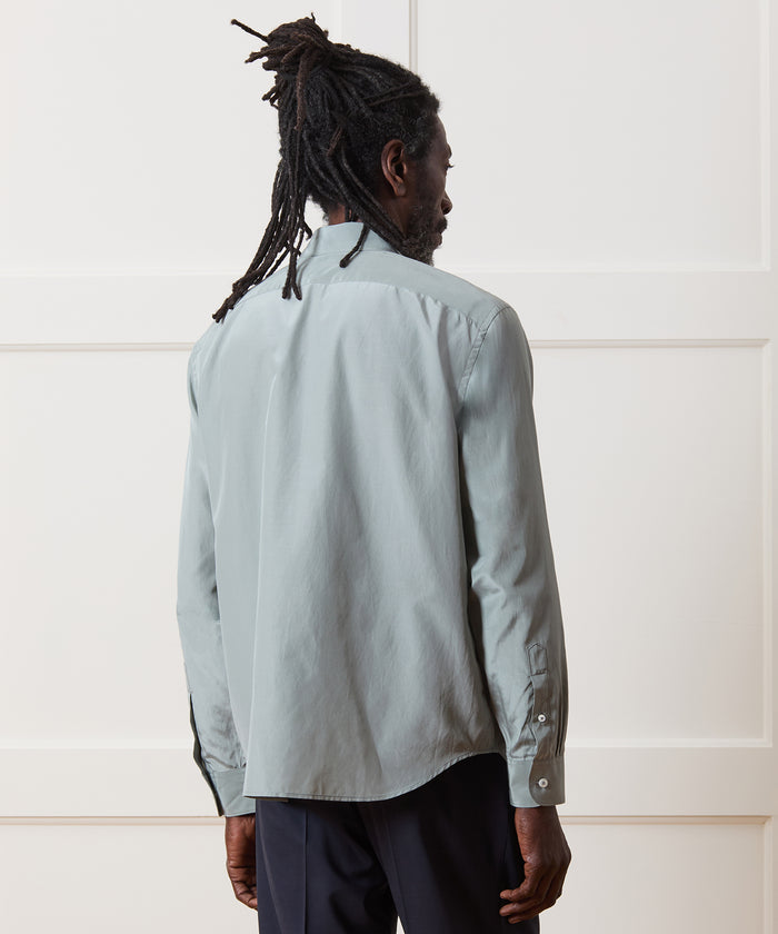 Cotton-Silk Big Shirt
