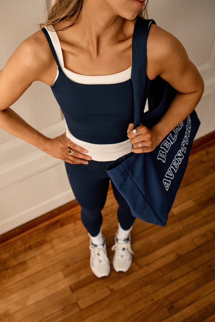 Cropped Fitted Tank Top - 9146
