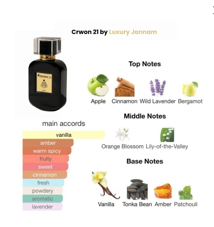 Crown 21 Perfume By Velora | Long-Lasting Premium Fragrance