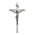 Crucifix-12" antique silver used in funeral service operations, from lynch supply