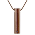 Cylinder cremation pendant-rose cremation supplies and equipment product
