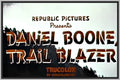 DANIEL BOONE, TRAIL BLAZER - 1956 - BRUCE BENNETT - FARON YOUNG - RARE DVD