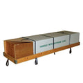 Deluxe combination casket & air tray-all wood used in funeral service operations, from lynch supply